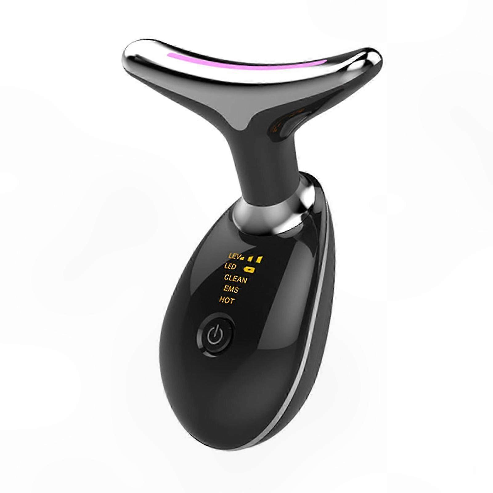 Microcurrent Facial Massager for Skin Care, Multifunctional Device with Wavy Design, Model