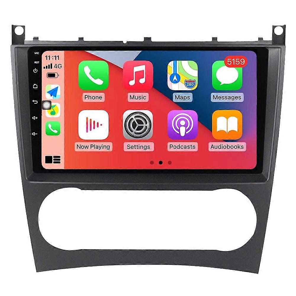 Car Multimedia Player For Mercedes Benz C Class W203 W209 C180 C200 CL203 C209 A209 2004 - 2011 CarPlay Android Auto Stereo Radio GPS Navigation