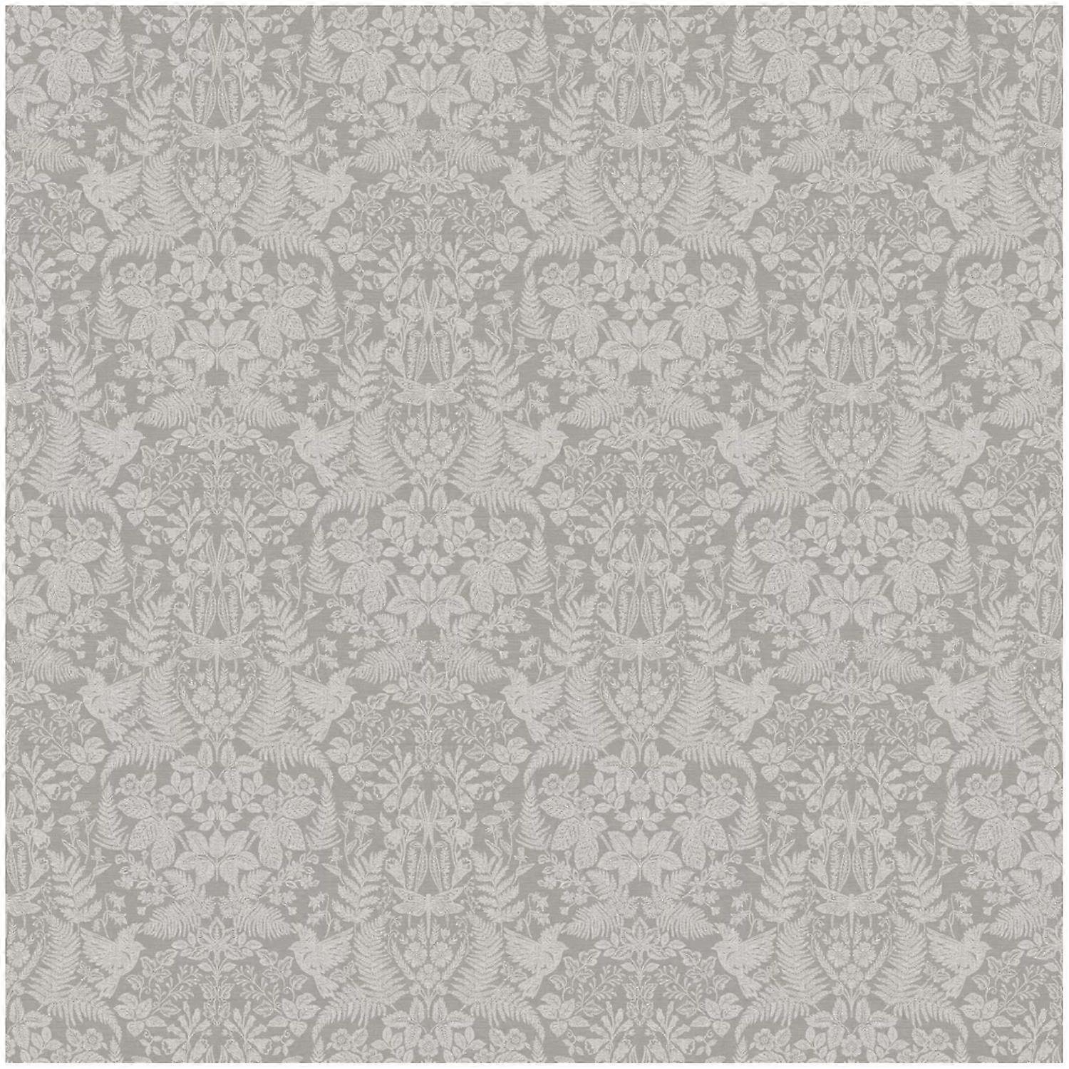 Holden Decor Loxley Grey Premium Wallpaper