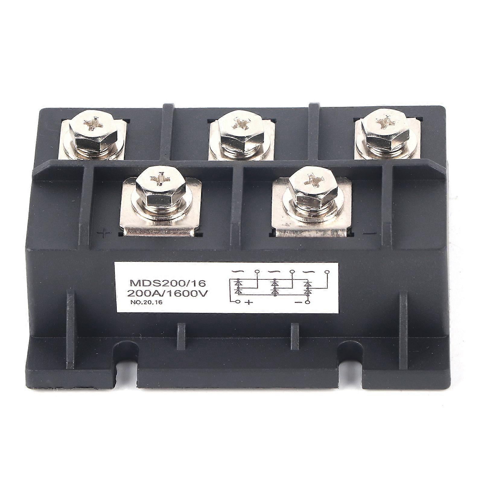 200A Amp 1600V MDS200A Three Phase Diode Bridge Rectifier Power Module