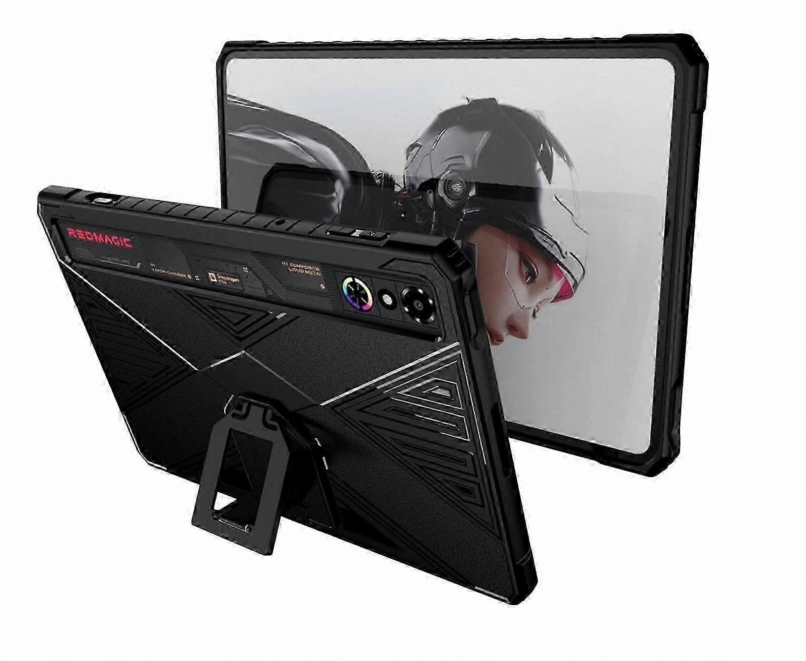 Gaming Tablet Case with Soft TPU Back, Ultra Slim Design, Lightweight Protection, Black Color