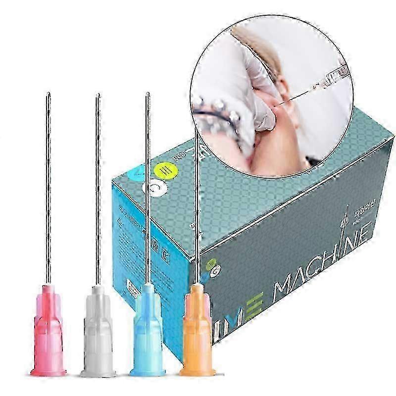 Factory Disposable Blunt-tip Cannula 22g 50mm 70mm Blunt Fine Micro Body Piercing Needles Cannula Syringe Tool