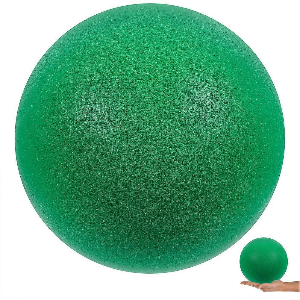 Silent Patting Ball Educational Toy for Kids Outdoor Activities Green Pu Material Stress Relief 1Pcs