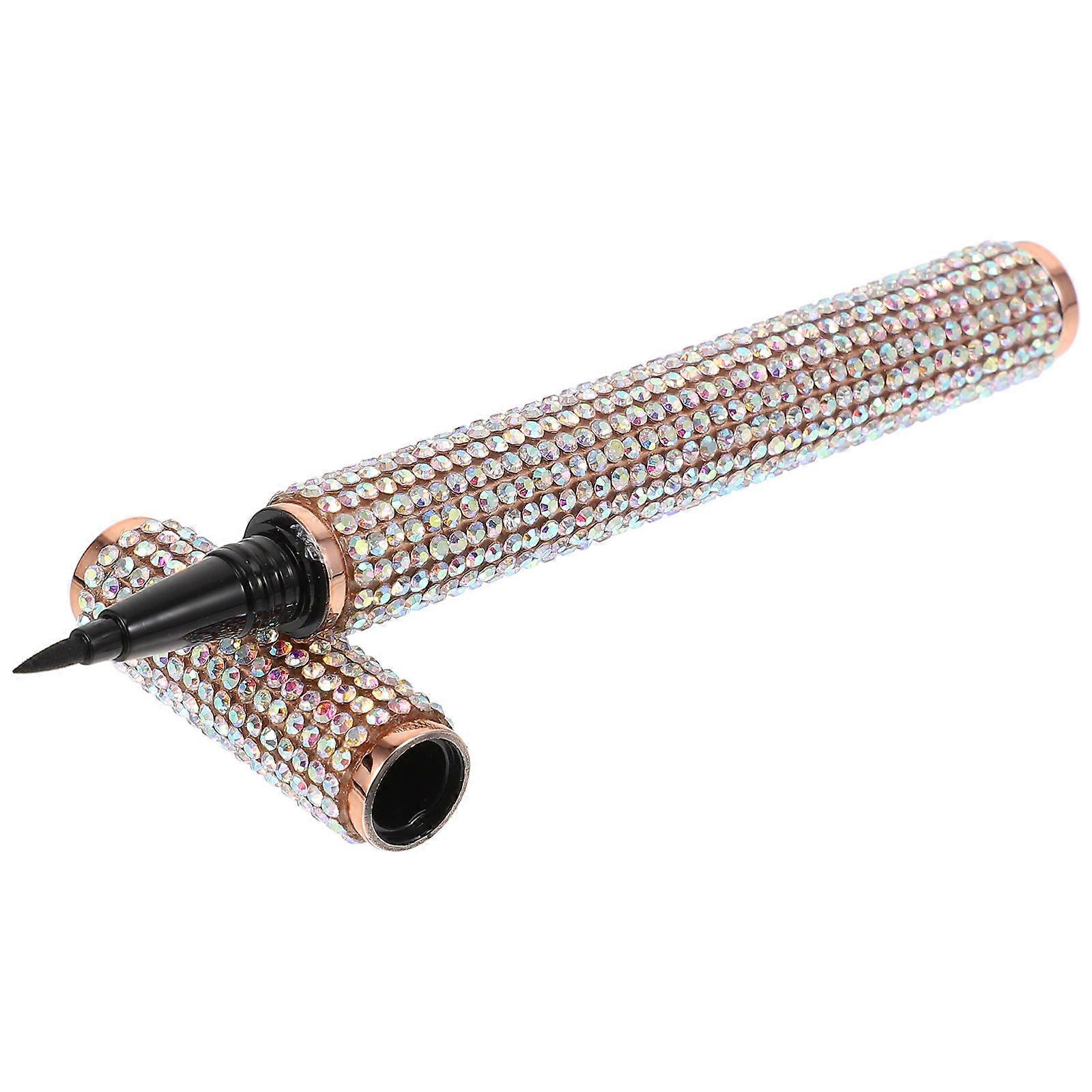 Waterproof Eyeliner Marker for Special Occasions Women Plastic Golden 1Set
