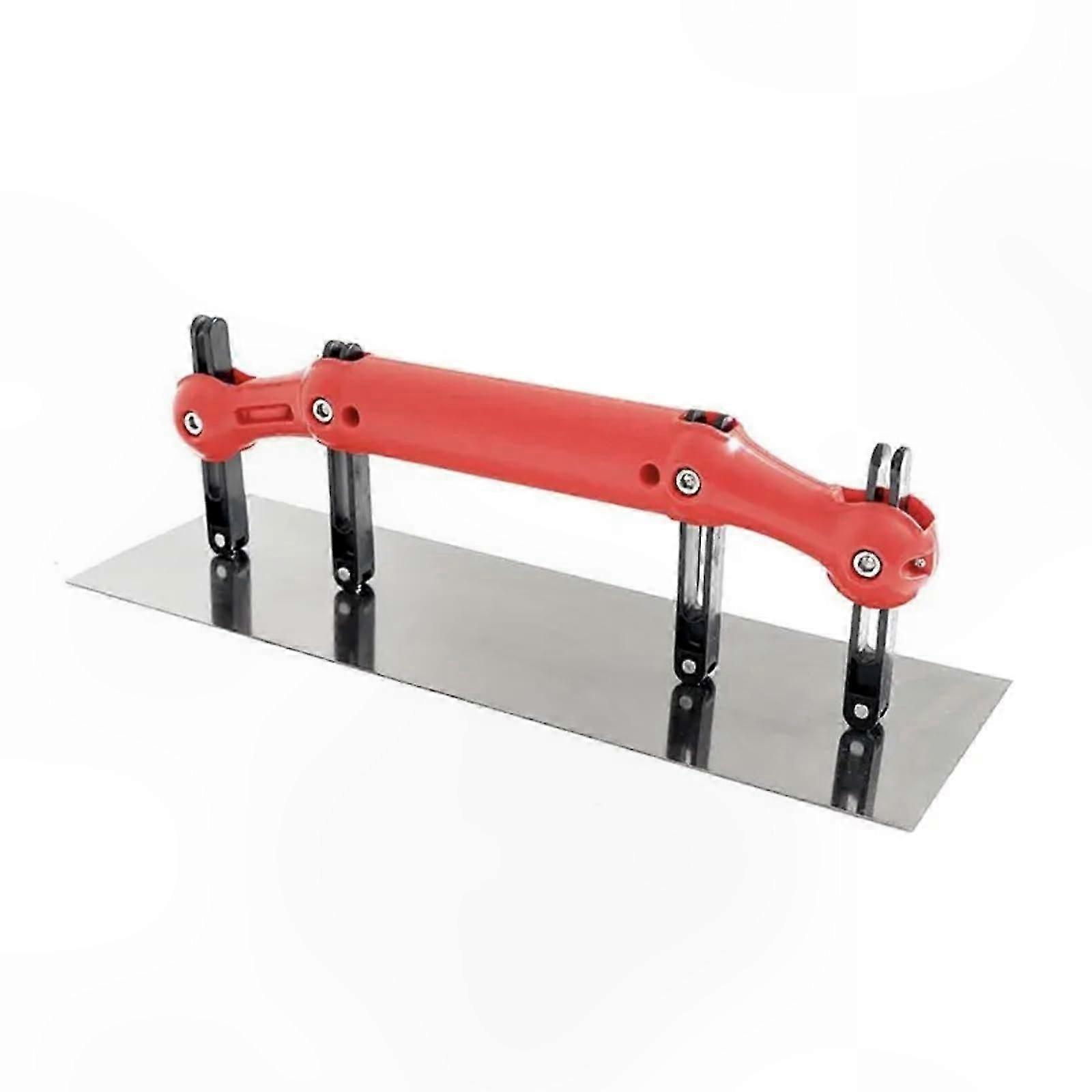 Curved Scraper Putty Knife with ABS Handle and Carbon Steel Blade for Professional DIY Wall Projects