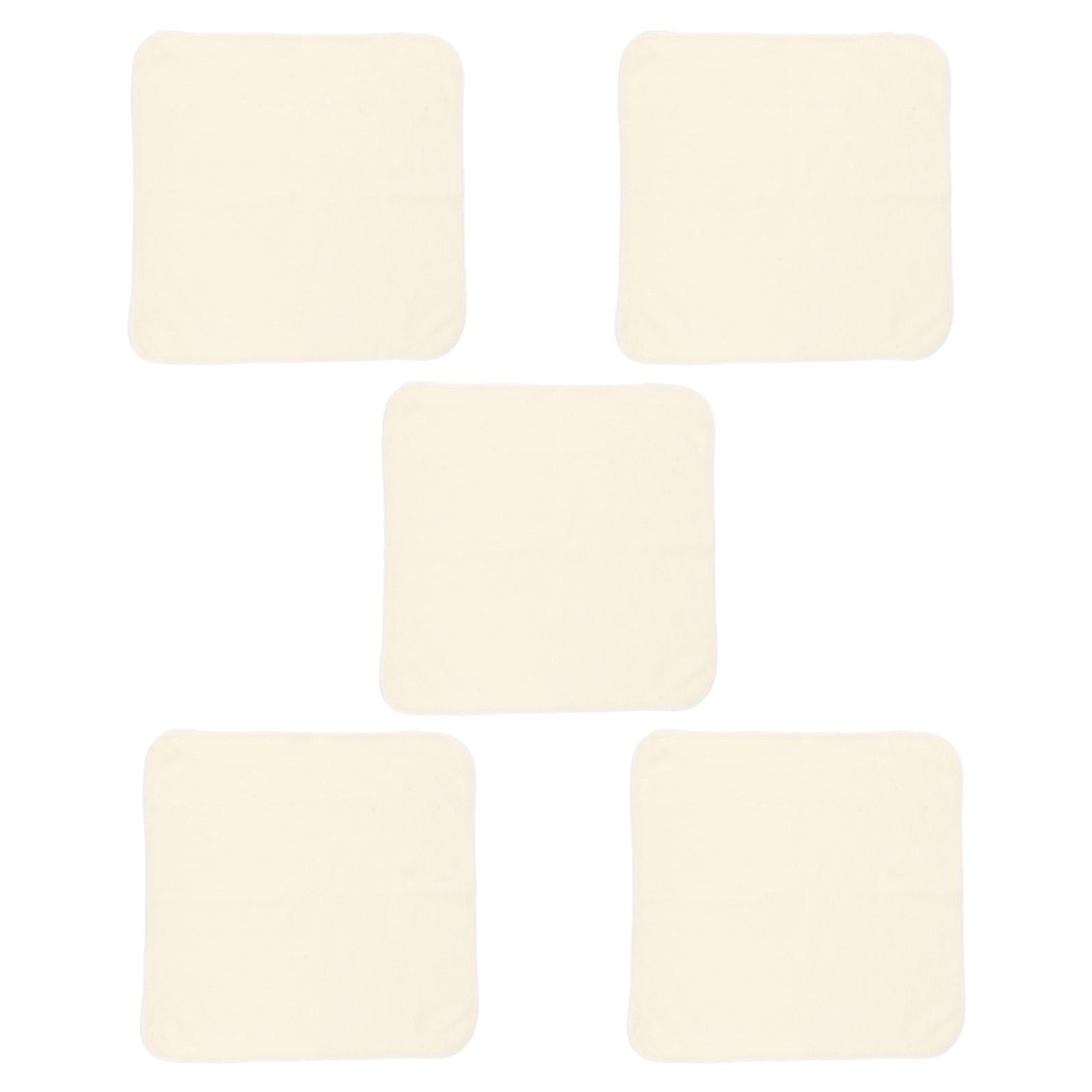 Baby Wipes Saliva Towel for Infant Care 5Pcs Durable Washable Handkerchief Set
