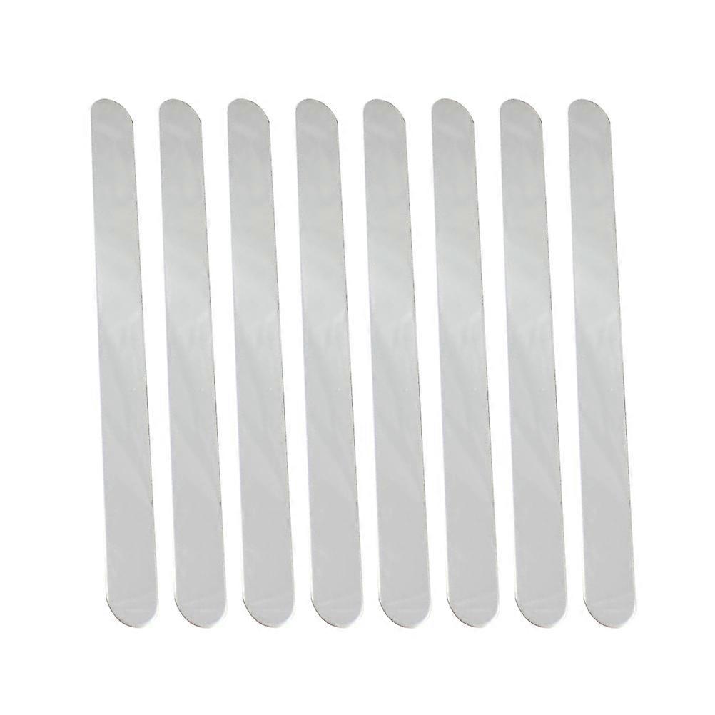Handmade Bracelet Making Mold Stainless Steel Bracelet Fixing Core 8Pcs Silver