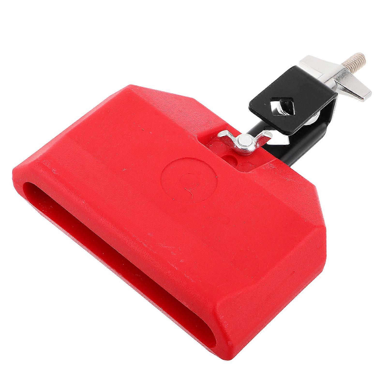 Durable Percussion Block Metal Cowbell for Drum Kit 3Pcs Set