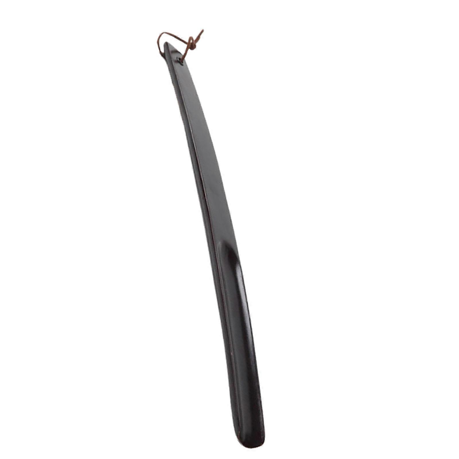 Handhold Shoe Lifter Wooden Shoe Horn for Shoes Use 2Pcs Included