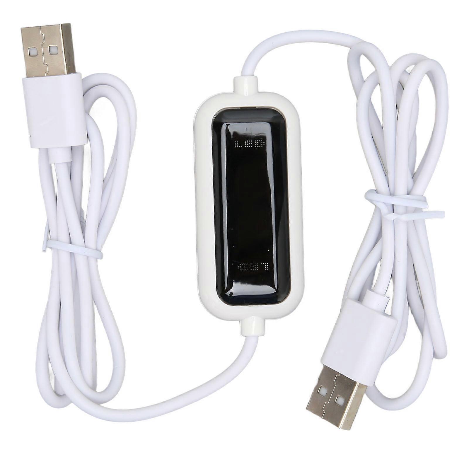 Tebru USB 2.0 USB to USB PC Transfer Cable, White