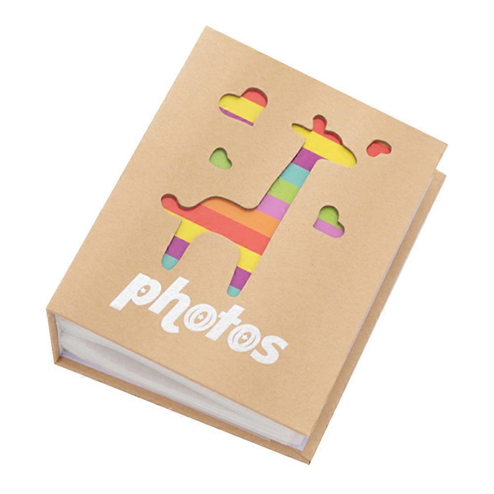 Memory Photo Album 4Pcs Rectangular Storage For Toddlers Celebrations Featuring Delicate Design And Fine Texture
