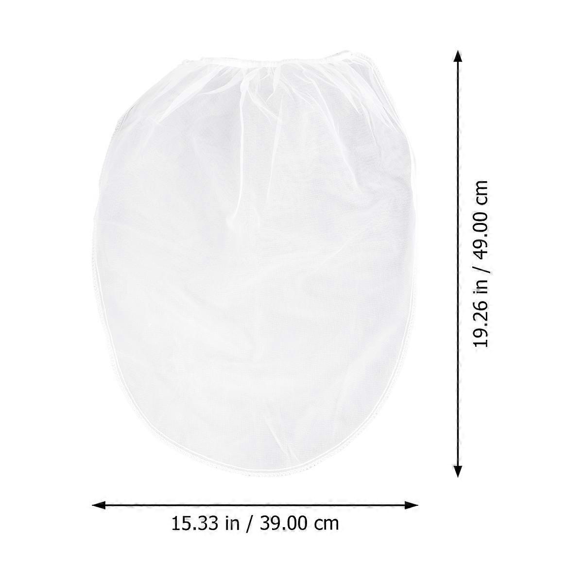 Multi-Purpose Nylon Strainer Bags Fine Strainer For Liquids Home Users 49x39cm Seam Reinforcement 1Pack