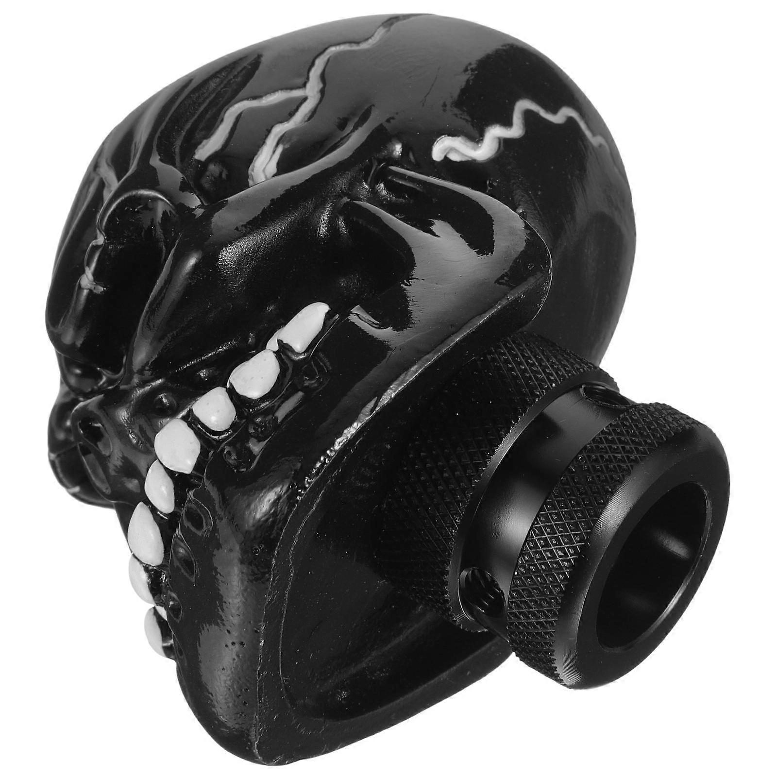 Black Resin Gear Shift Knob for Car Automatic Shift Knob 5Pcs Set