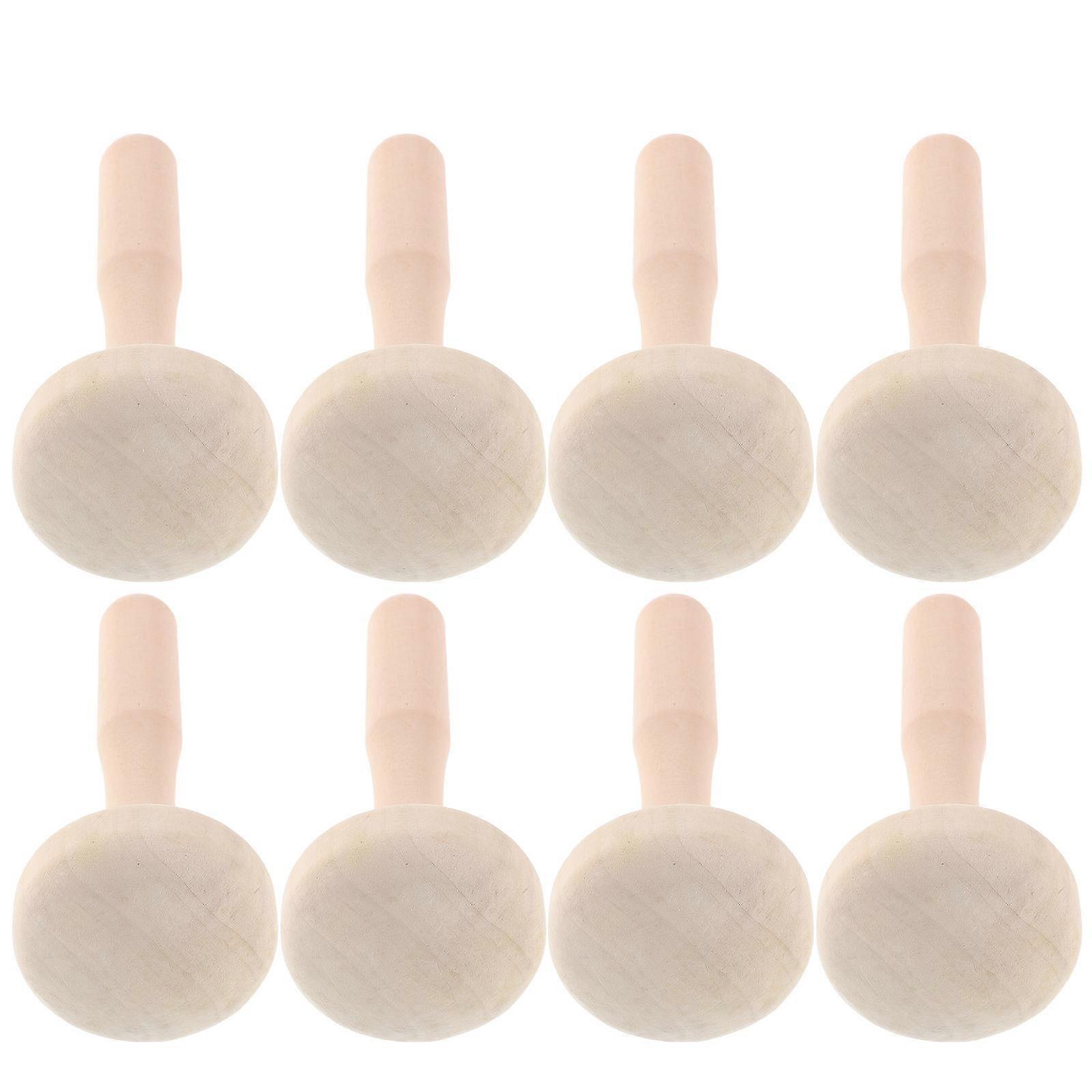 Wood Printing Roller for DIY Art Projects 24Pcs