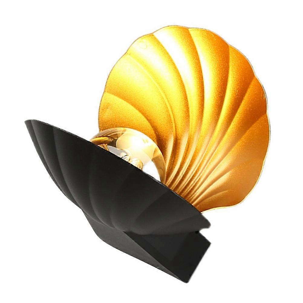 Exterior Light Fixture Shell Shape Wall Sconce Lamp 3Pcs for Decor