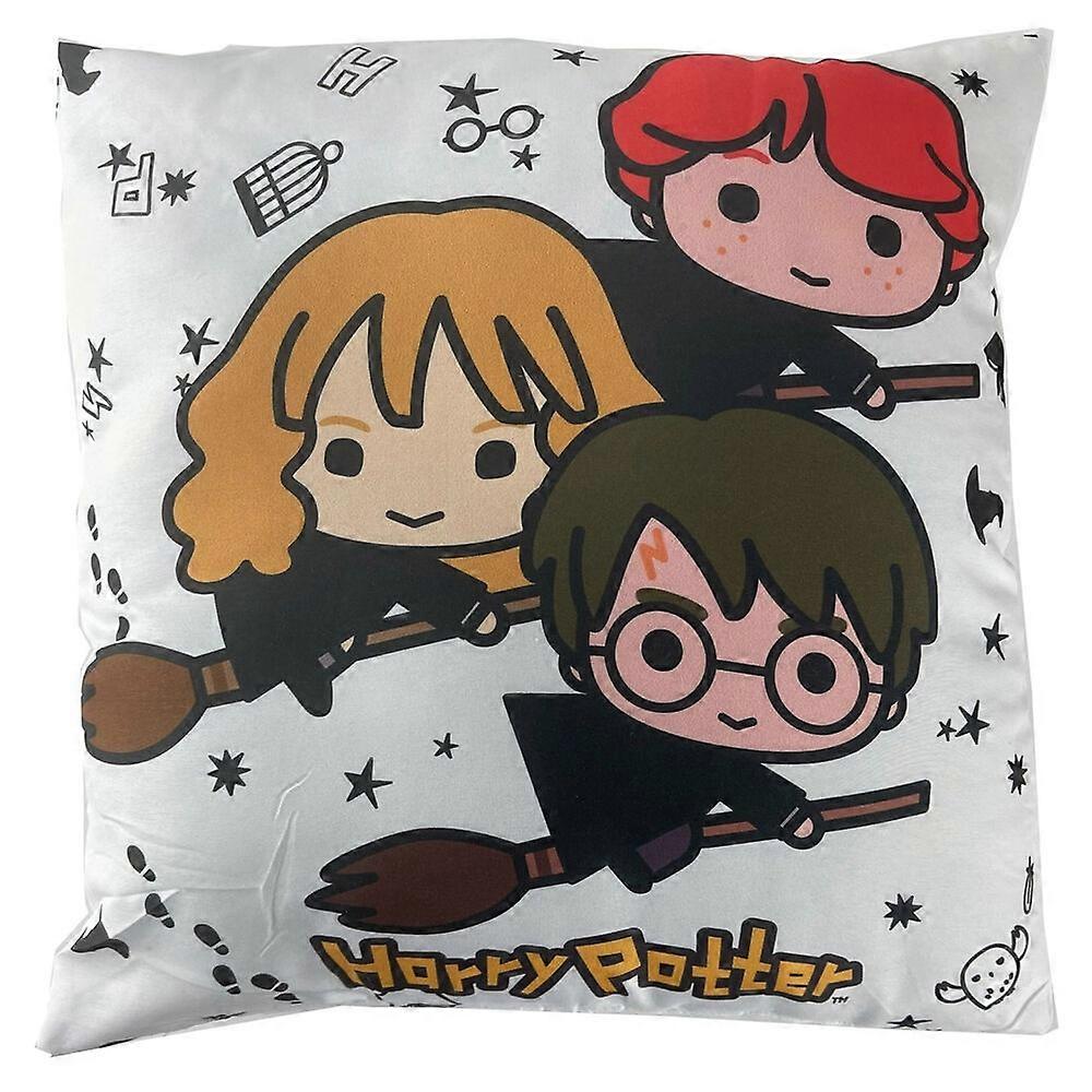 Harry Potter Chibi Pillow, Soft Plush, 18x18 Inch