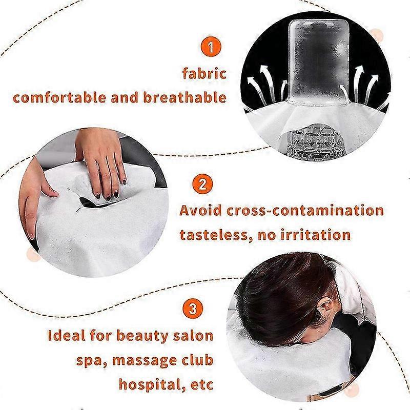 300 Count Disposable Face Cradle Covers, for Massage Tables&Chairs