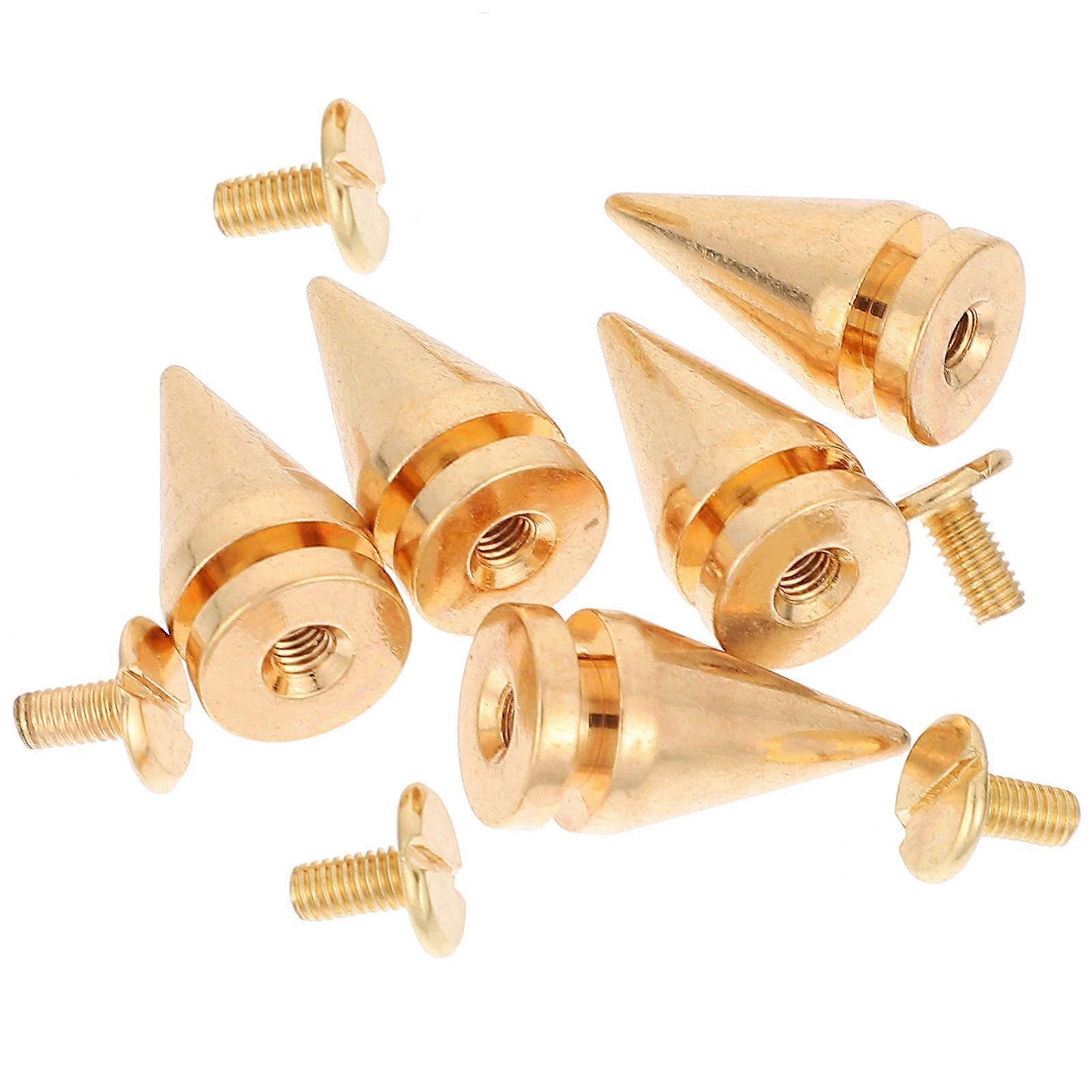 Rivet Kit Clothing Cone Rivet DIY Accessories for Decorations 10Pcs