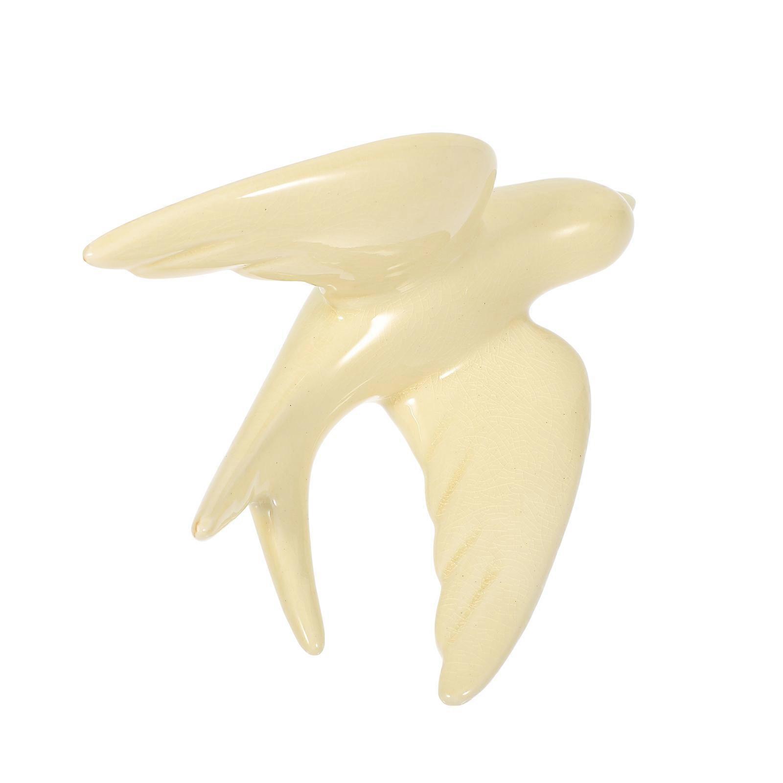 Ceramic Bird Wall Decor for Decoration 2Pcs Bird Wall Hanging Ornament