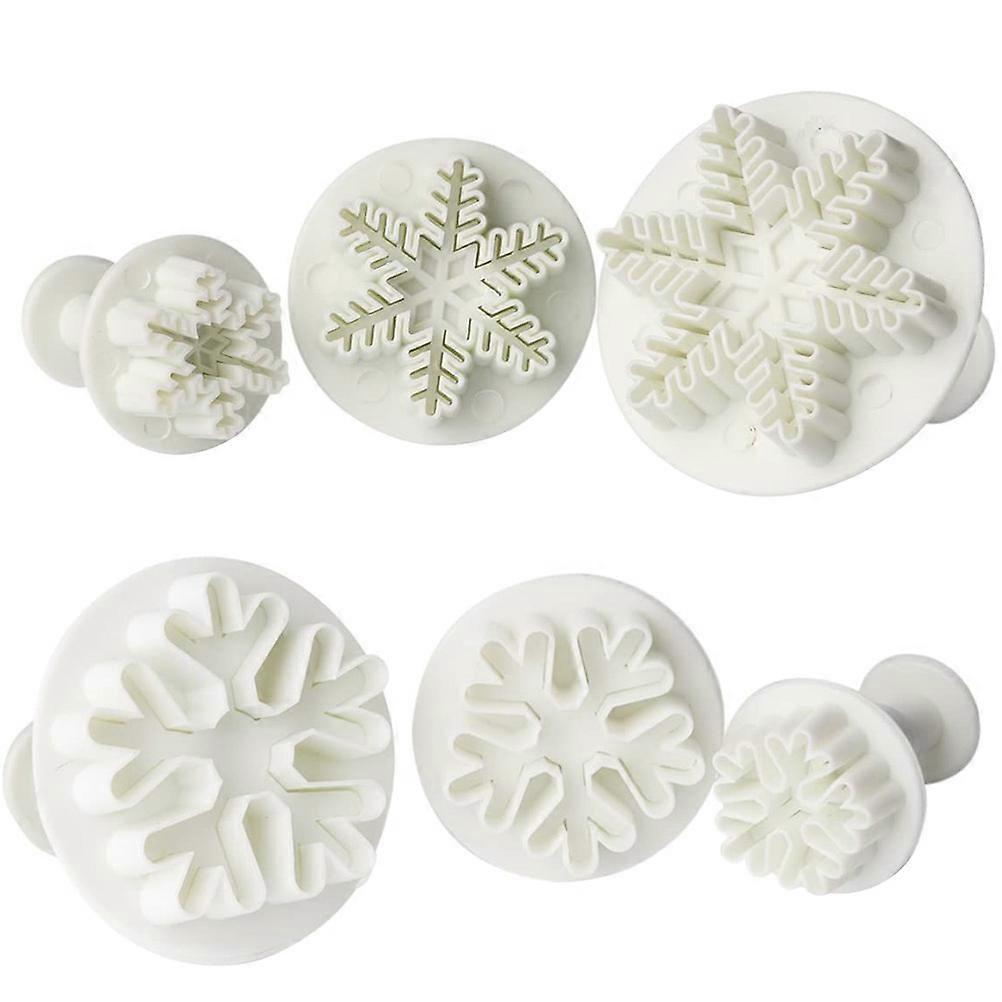 Cookie Moulds Chocolate Molds Diy Design Baking Tools Environmentally Friendly Random Color 6Pcs