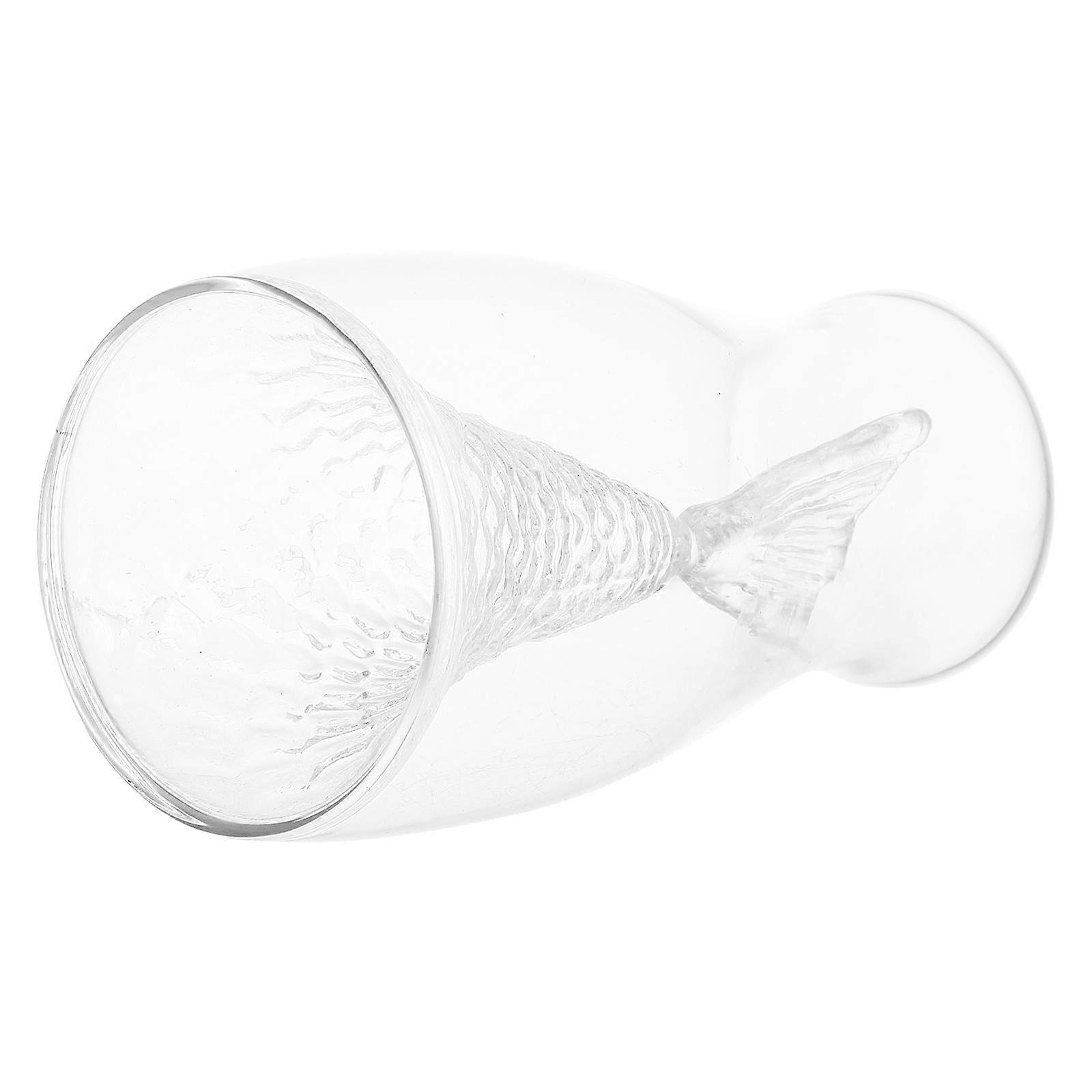 Mermaid Design Transparent Beer Mug Cup for Drinking Use Glass Cup