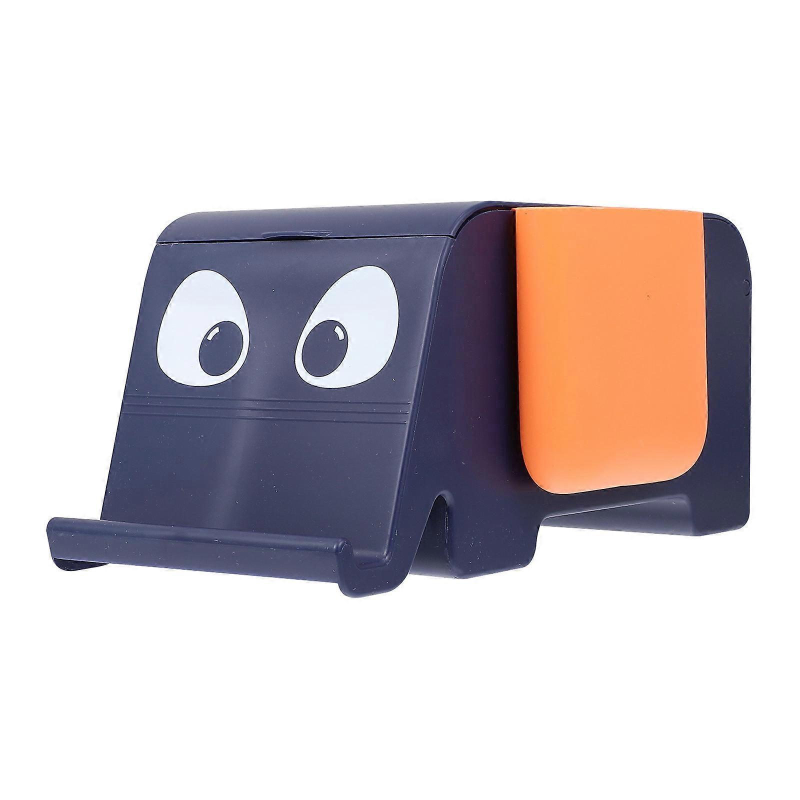 Creative Tissue Box Elephant Shaped Tissue Storage Blue Home Use Tissue Holder 1Pcs