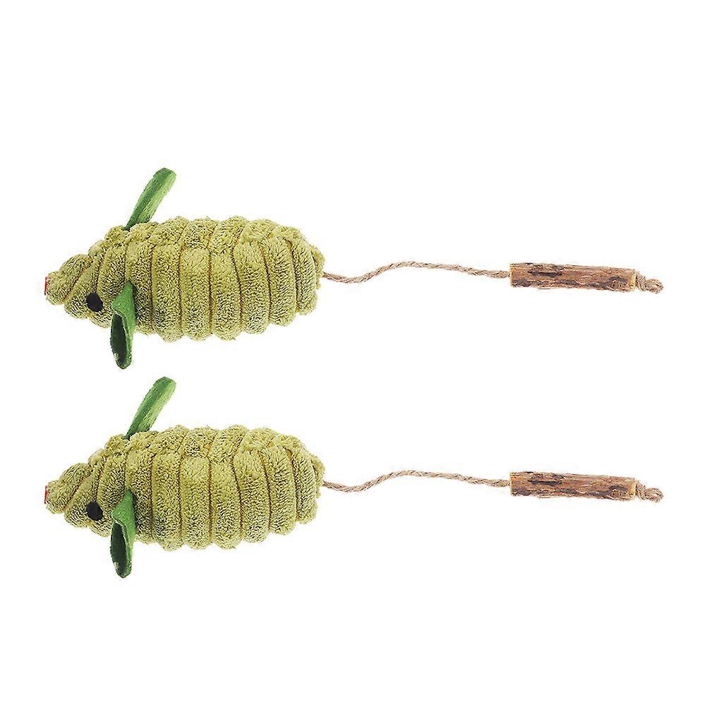 Catnip Filled Cat Mice Toy for Indoor Cats 6Pcs Plush Chewing Toys