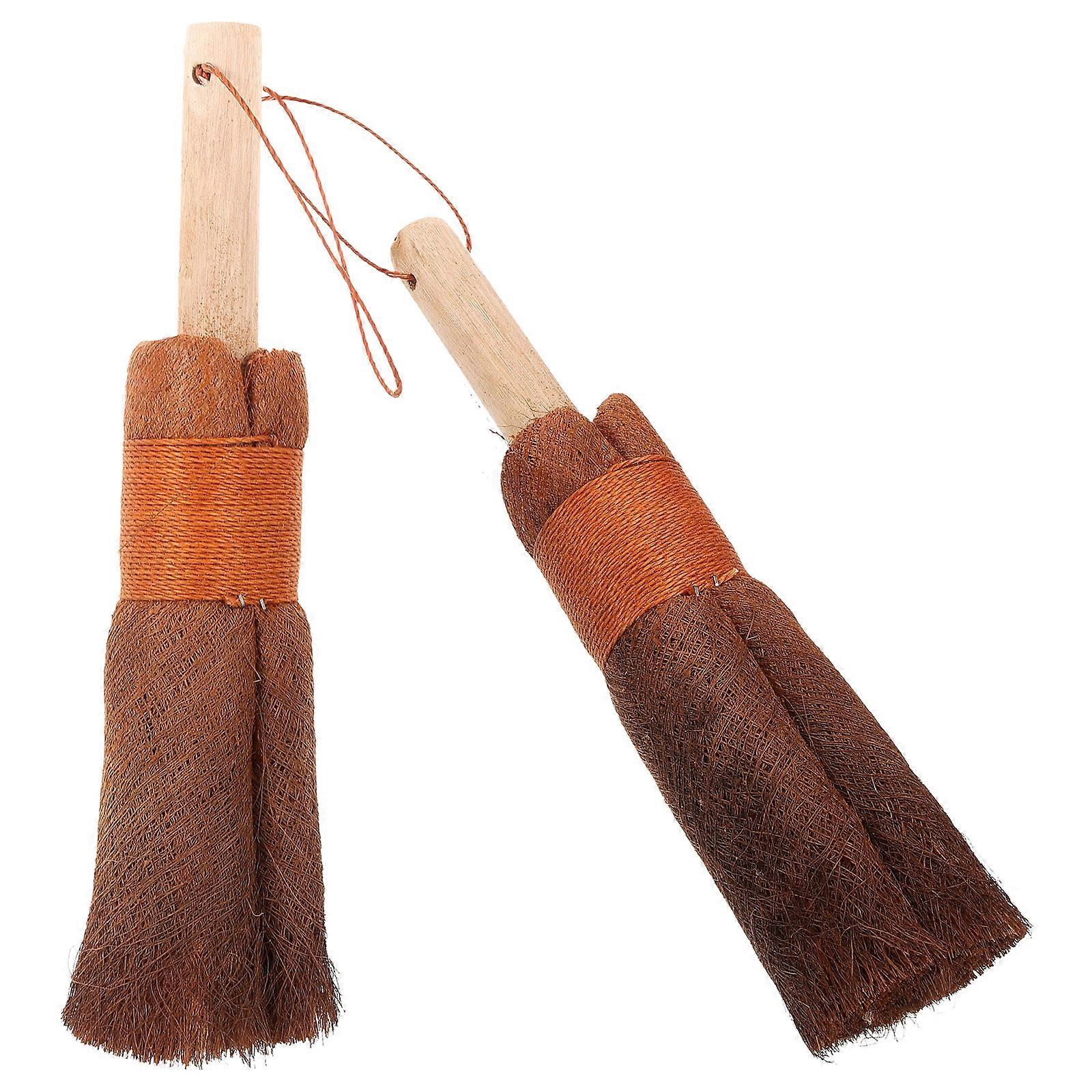 Kitchen Supplies Multi-Function Palm Wok Brush for Cleaning 10Pcs