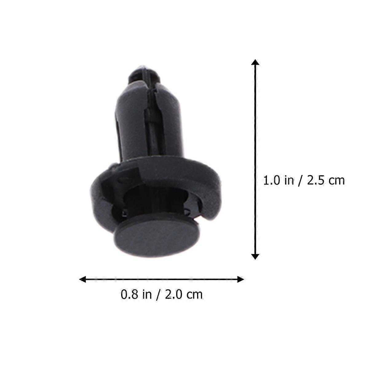 Push Type Fastener Clips for Car Use 120Pcs Strong Plastic Screws