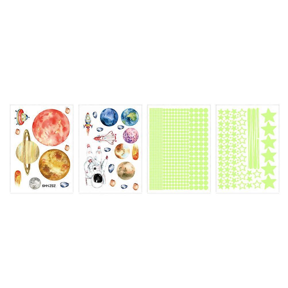 Stickers Glow in The Dark for Decoration 12 Sheets Bundle