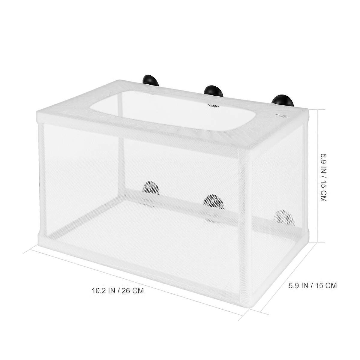 Popetpop Fish Net Breeder Net 3Pcs for Aquarium Fry Hatchery Use