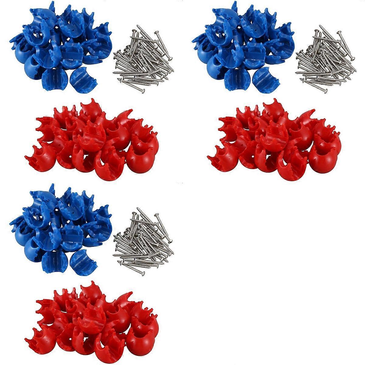 20st klättringsrep nät plastkontakt nät spänne klättring tillbehör för utomhus swing klättring