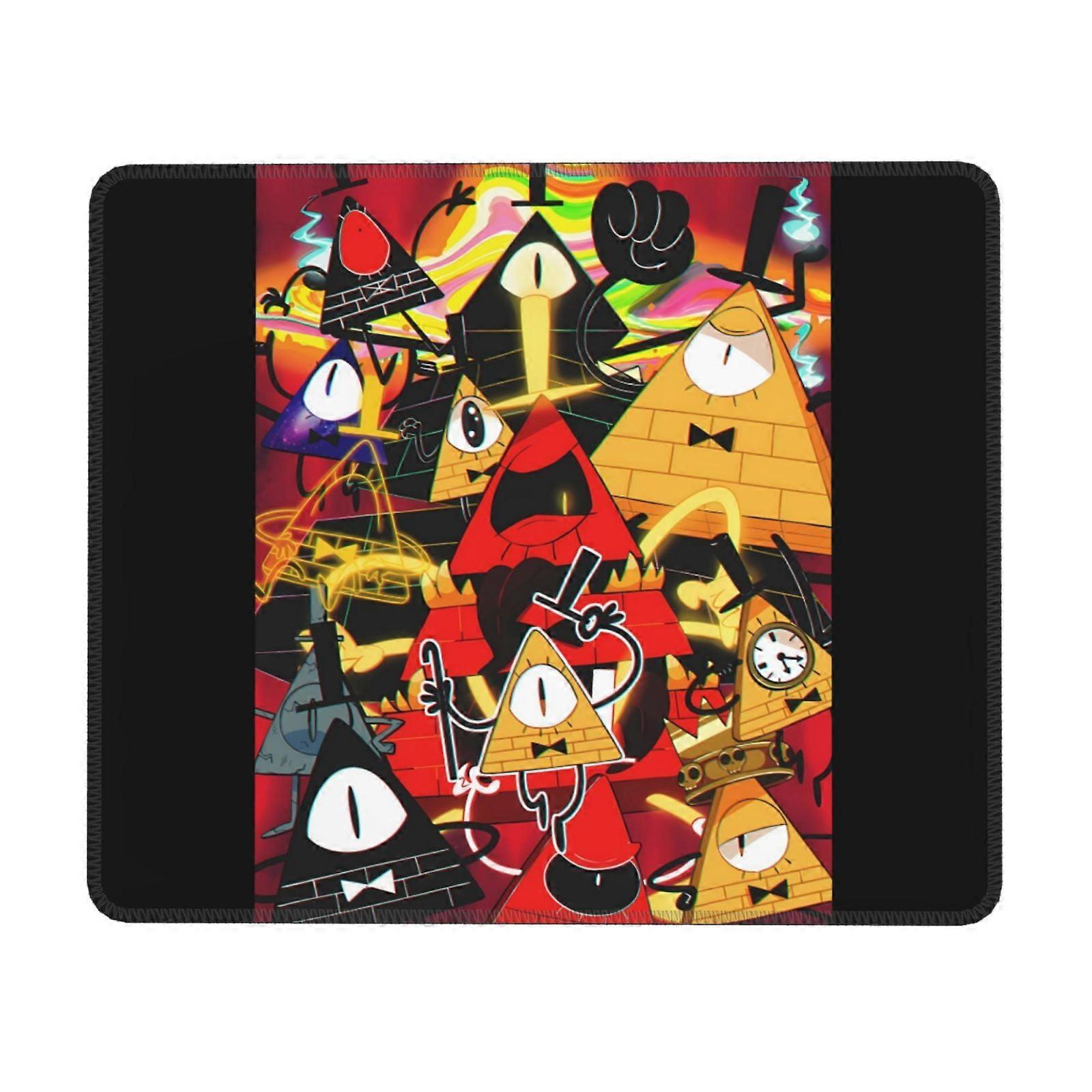 Gravity Falls Rubber Lock Edge Mouse pad, Office Desk pad, Writing pad, Multi Code Game pad Mouse Pads for Computers Laptop Mouse Mouse Pad