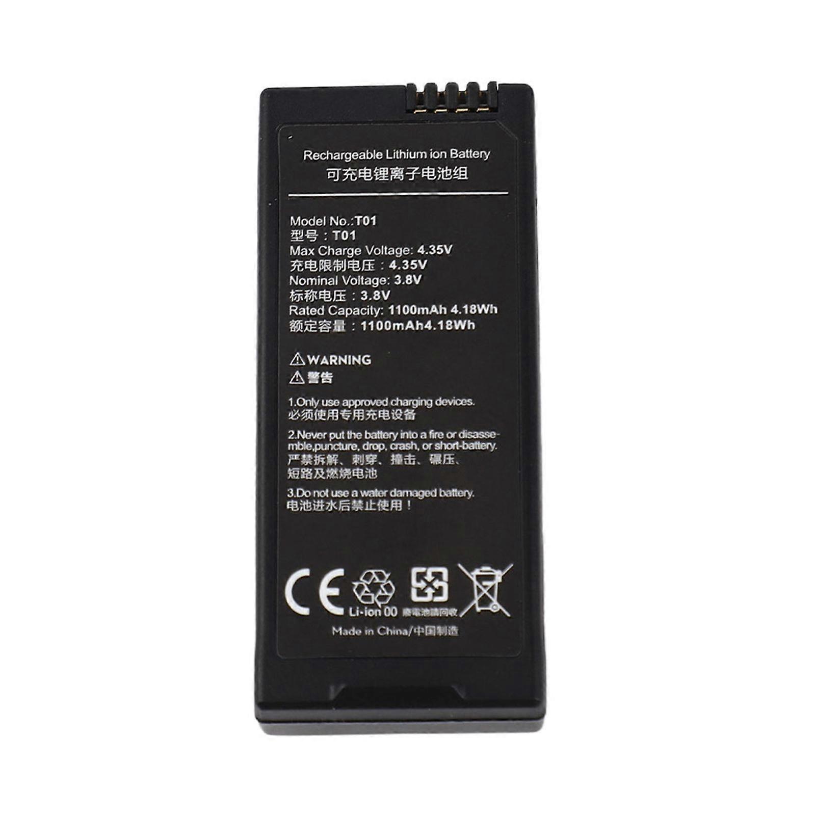 1100 MAh 3.8V Flight Battery for Tello Remote Control Drone Quadcopter Accessory Part