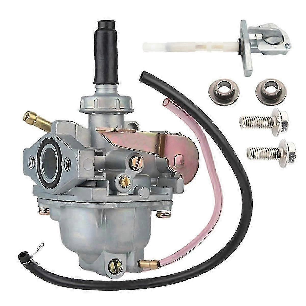 Carburetor kit for CRF50 CRF50F XR50 Z50 CRF 50 XR 50R Z50R, with 16950-GCF-671 Fuel Valve Petcock Edition 0719