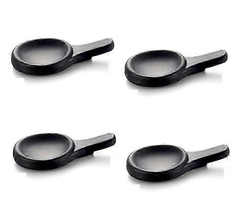 5pcs Melamine Chopstick Rest Imitation Porcelain Spoon Rest Chopstick Rest for Hotel and Residential