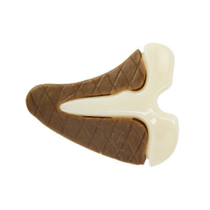 Dog Bone Toy Dog Teether Dog Chew Toy for Aggressive Chewer Nylon Beef Flavor