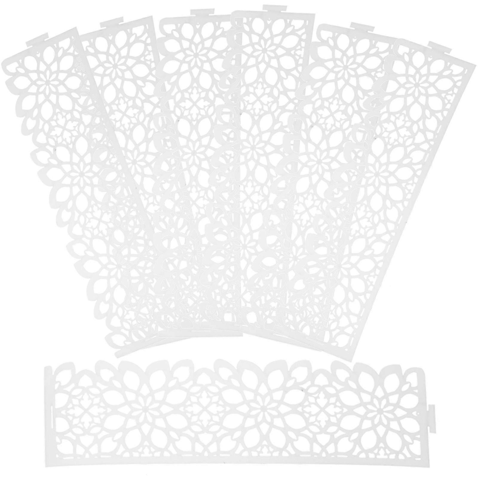 Silver Paper Napkin Ring for Decoration Compact 100Pcs Pack