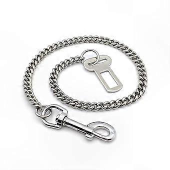 Ceinture de sécurité robuste pour chien, harnais de sécurité en acier inoxydable durable pour voiture, pour grandes races