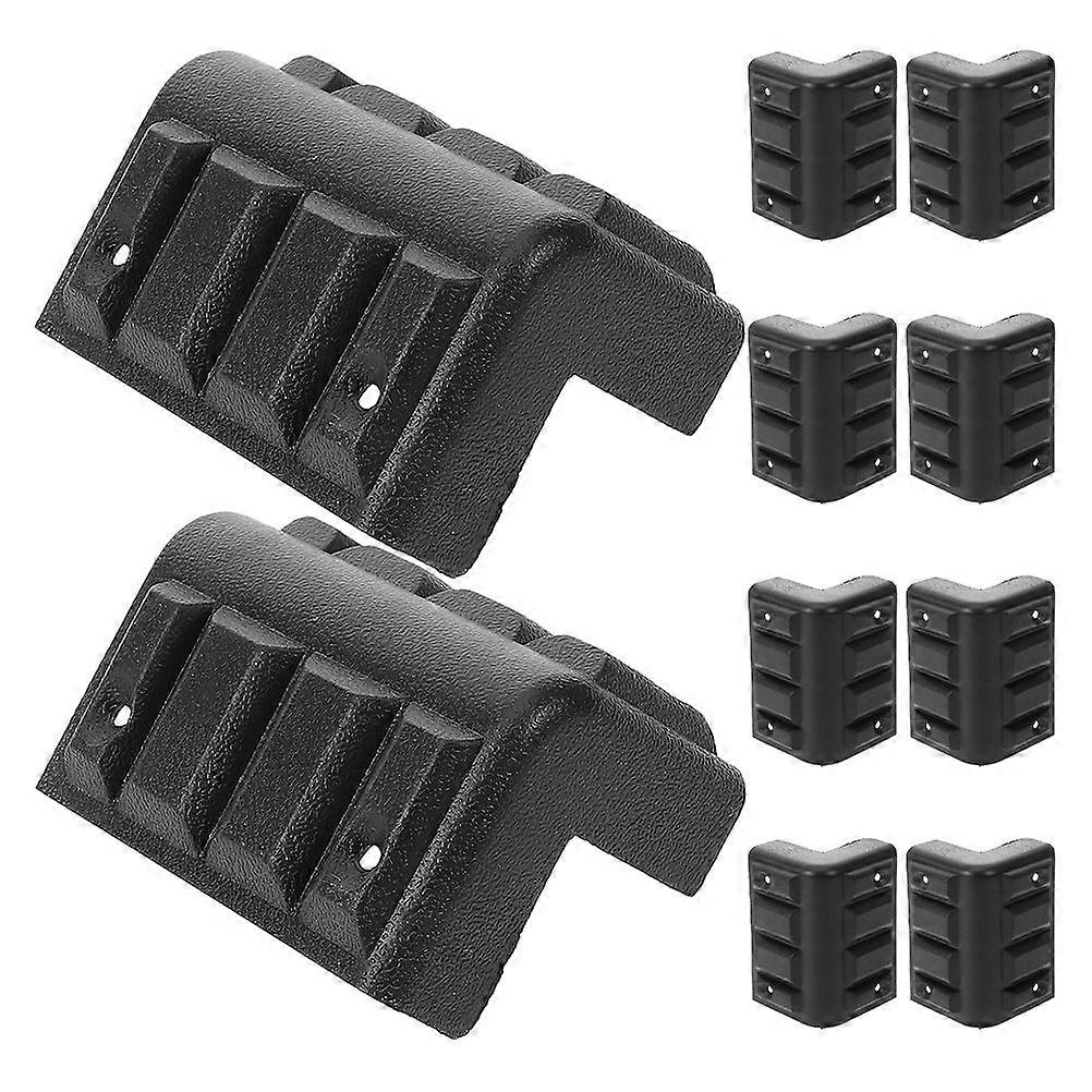 10pcs Plastic Corner Protectors For Speaker Cabinets Anti-Collision Corner Guards For Audio Equipment Decorative And Protective Plastic Speaker Access
