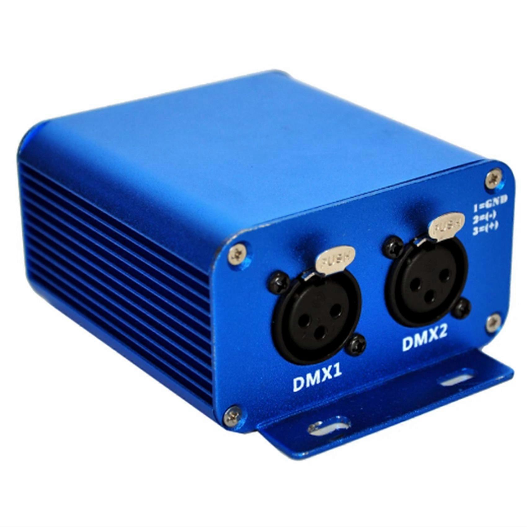 2X ArtNet 1024 2 Port Bidirectional ArtNet Converter Standard DMX512 Output RJ45 Net Connector Sulite DMX LAN512 EU Plug