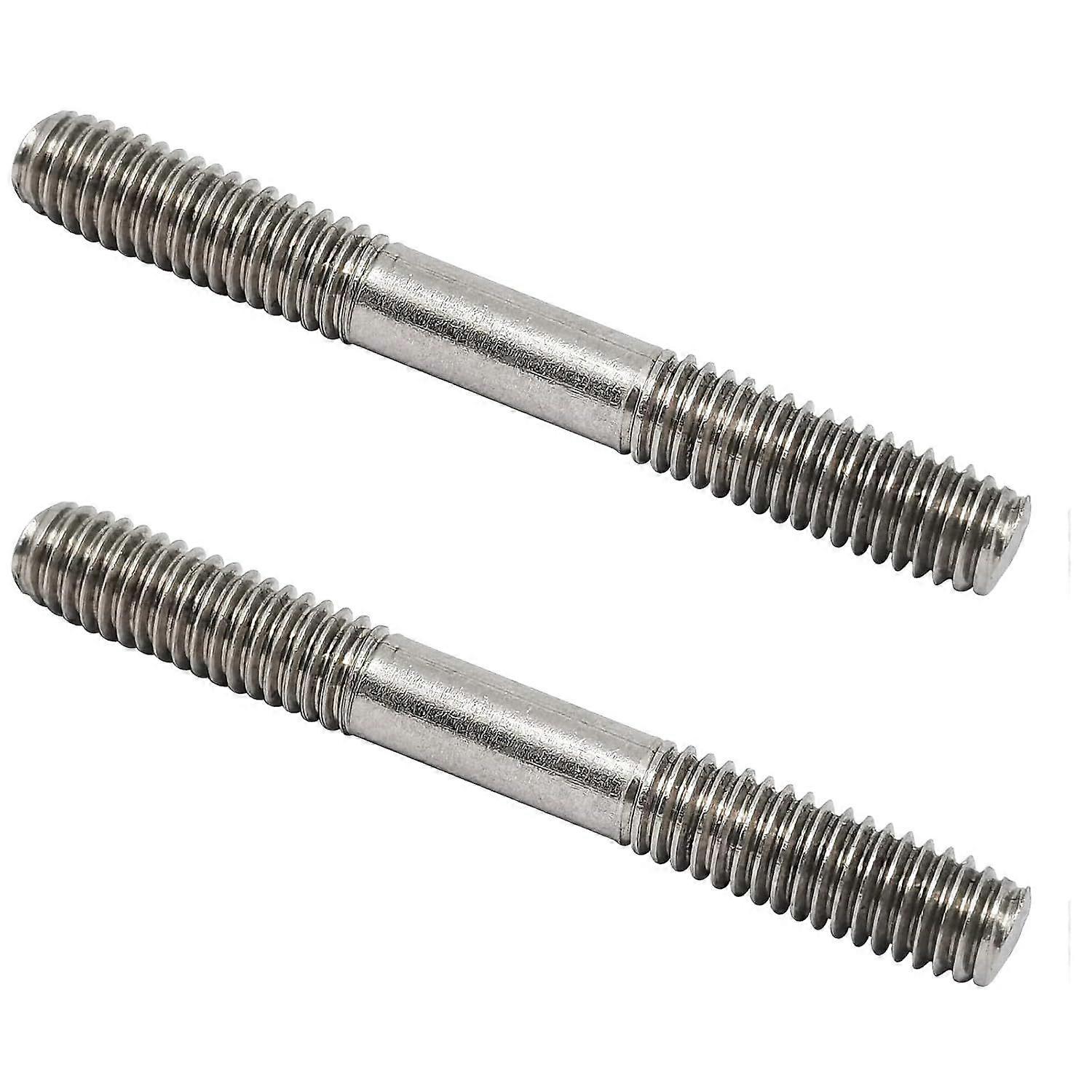 10pcs M6x50mm Double End Equal Threaded Stud Screw Bolt for The Fixed Link