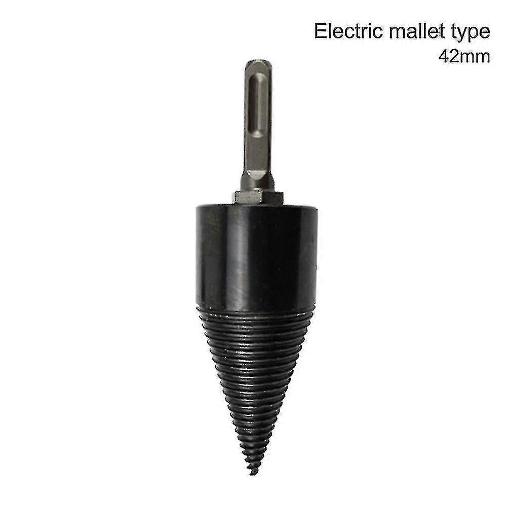Screw Splitting Firewood Drill Bit Punch Tool Cutting Hex Shank Wood Splitter