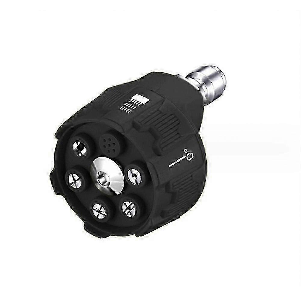 6-in-1 Power Wash Nozzle With Quick Coupling Connector Cs