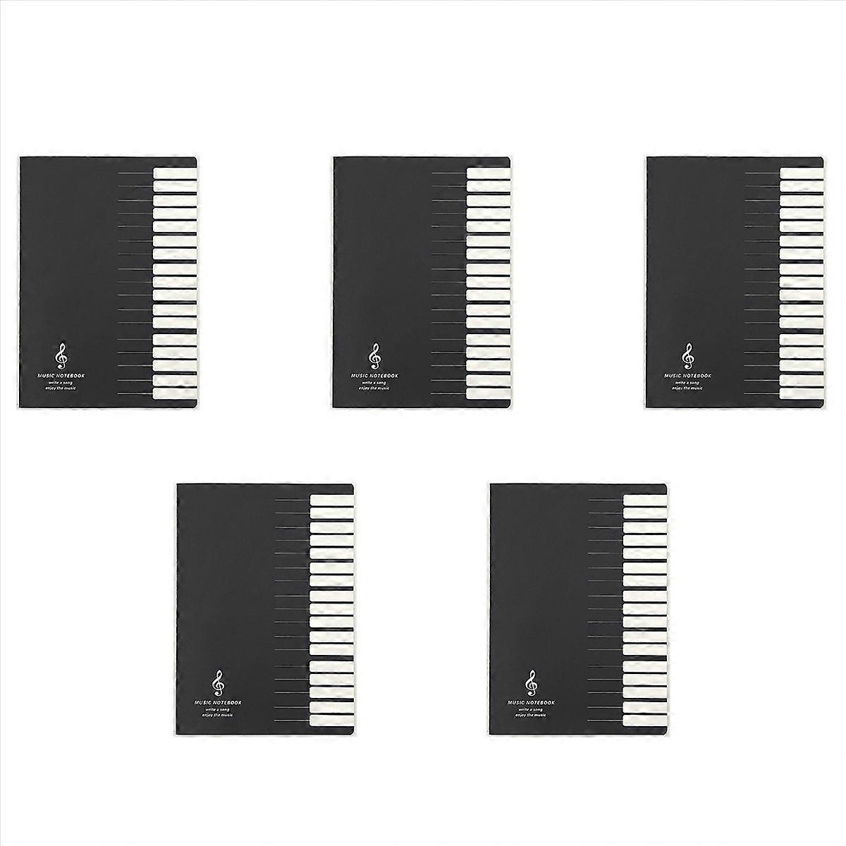 Five Lines Music Notes Notebook Music Tab Staff Stave Notebook