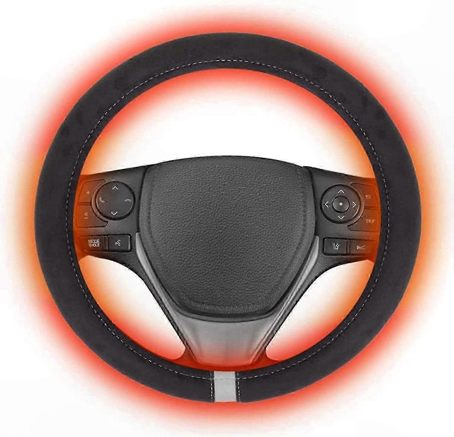 Winter Car Steering Wheel Cover with Heating Function for Comfortable Driving