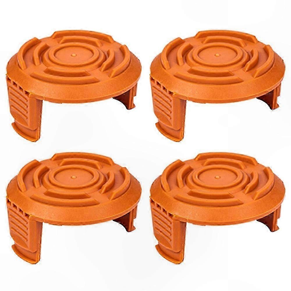 4-Pack Replacement Spool Cap for Cordless Lawn Mowers Compatible with WG150/WG151/WG163/G165 Models