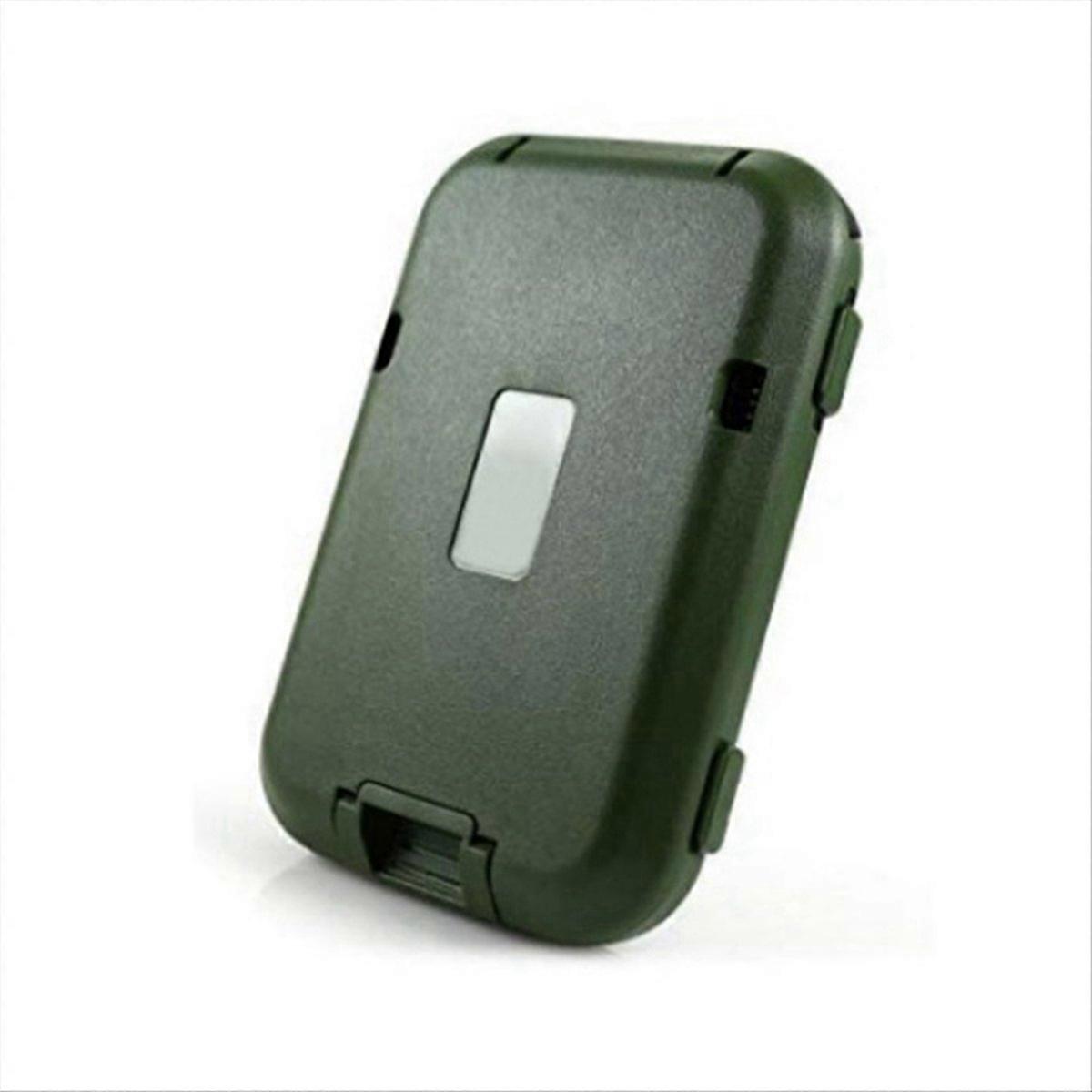 Minimalist Wallet Clip-on Cash Credit Card Case Army-Green