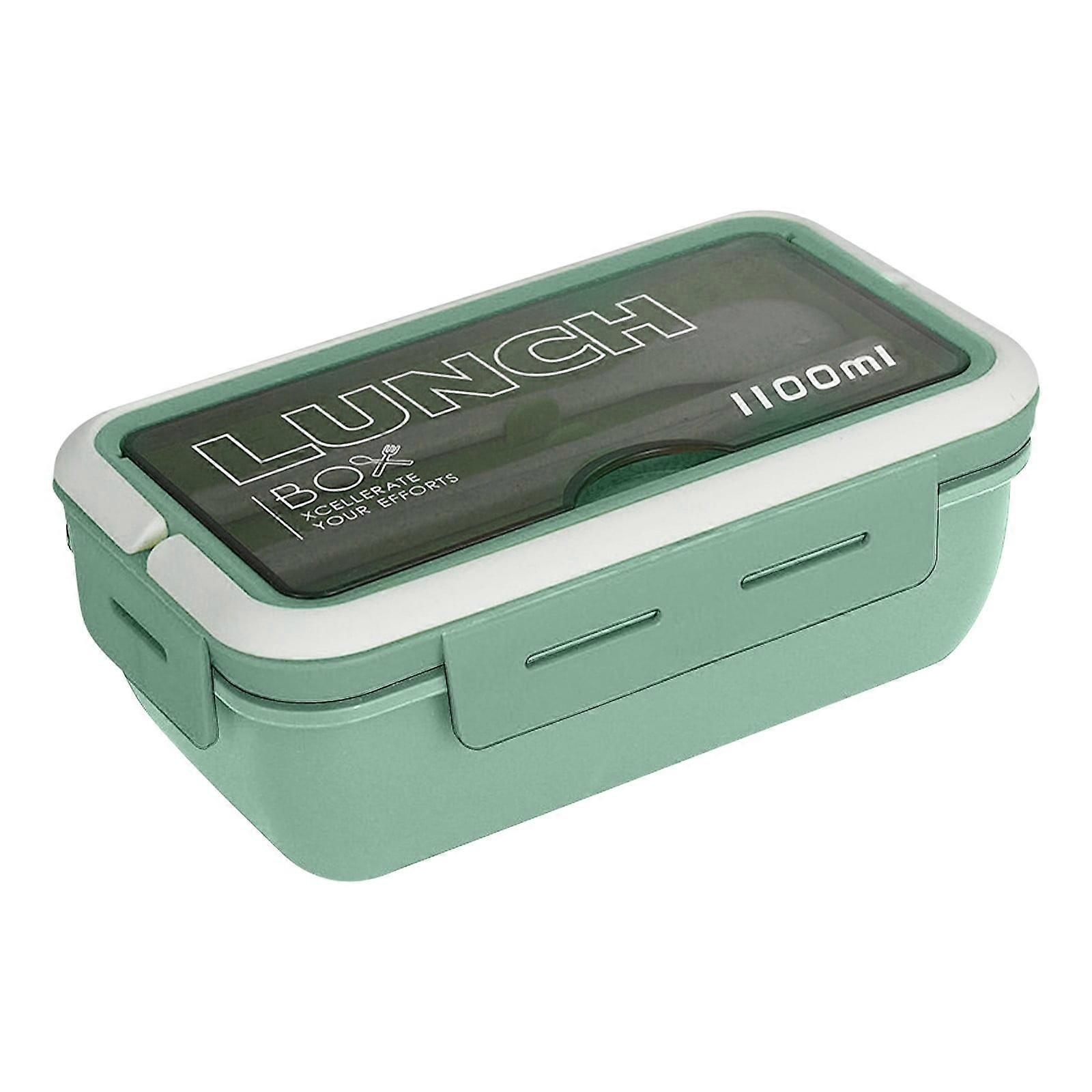 Jacenvly 1100ml Microwave-Safe Sealed Insulation Lunch Box with Tableware, Compatible with Home & Outdoor Use – Clearance