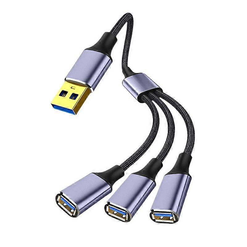 USB2.0 Splitter Cable Connect Charge and Transfer Data Conveniently 480Mbps